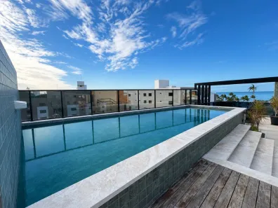 Apartamento com 1 Quarto para alugar, 30m² no Cabo Branco, João Pessoa