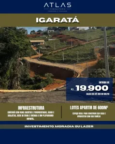 Lote/Terreno à venda, 600m² no Jardim São Gabriel, Jacareí