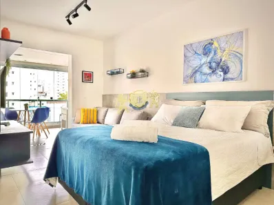 Flat com 1 Quarto para alugar, 30m² no Indianópolis, São Paulo