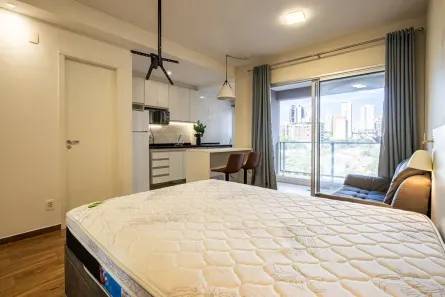 Apartamento com 1 Quarto à venda, 35m² no Cidade Monções, São Paulo