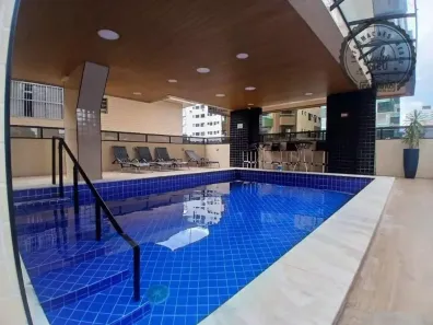 Apartamento com 2 Quartos para alugar, 70m² no Canto do Forte, Praia Grande