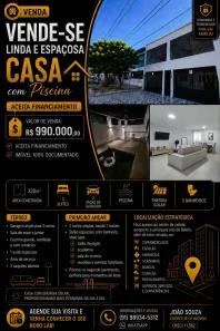 Casa com 3 Quartos à venda, 320m² no Pedreira, Belém