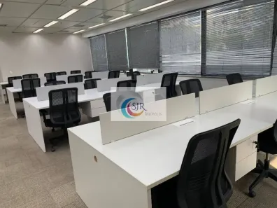 Sala Comercial para alugar, 295m² no Cidade Monções, São Paulo