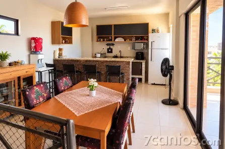 Cobertura com 3 Quartos para alugar, 165m² no Loteamento Parque das Fontes, Aquiraz