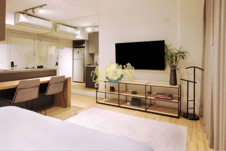 Flat com 1 Quarto para alugar, 45m² no Vila Nova Conceição, São Paulo