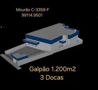 Galpão/Depósito/Armazém para alugar, 1200m² no Parque 10 de Novembro, Manaus
