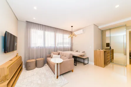 Apartamento com 1 Quarto para alugar, 43m² no São Francisco, Curitiba