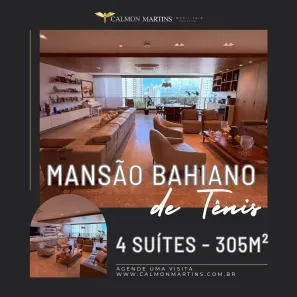 Apartamento com 4 Quartos à venda, 305m² no Graça, Salvador
