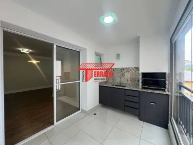 Apartamento com 3 Quartos para alugar, 96m² no Vila Scarpelli, Santo André