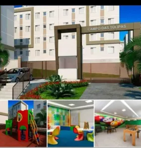Apartamento com 2 Quartos para alugar, 39m² no Bom Retiro, São José dos Campos