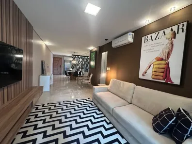 Apartamento com 3 Quartos à venda, 130m² no Canto do Forte, Praia Grande