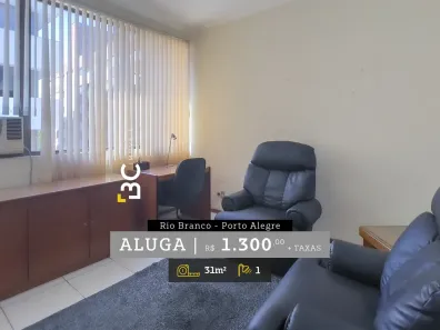 Consultório para alugar, 31m² no Rio Branco, Porto Alegre