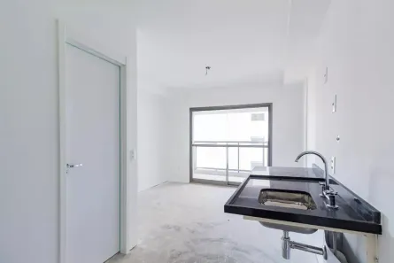 Kitnet com 1 Quarto à venda, 27m² no Santo Amaro, São Paulo