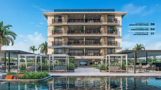 Apartamento com 2 Quartos à venda, 66m² no Santa Catarina, Cabedelo