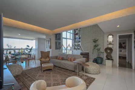 Apartamento com 3 Quartos para alugar, 220m² no Vila da Serra, Nova Lima