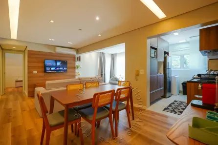 Apartamento com 1 Quarto para alugar, 66m² no Brooklin Paulista, São Paulo