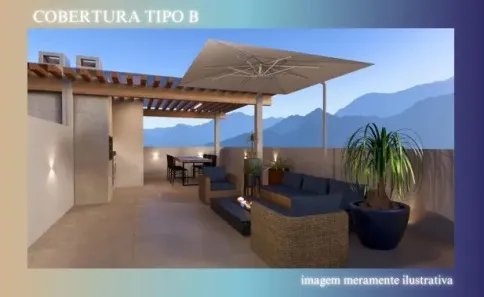 Casa de Condomínio com 2 Quartos à venda, 86m² no Balneário Gardem Mar, Caraguatatuba