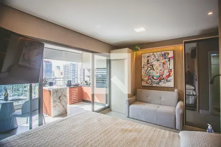 Kitnet com 1 Quarto à venda, 32m² no Indianópolis, São Paulo