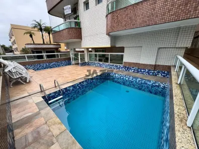 Apartamento com 2 Quartos para alugar, 78m² no Caiçara, Praia Grande