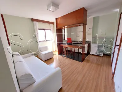 Apartamento com 1 Quarto para alugar, 36m² no Jardim Paulista, São Paulo
