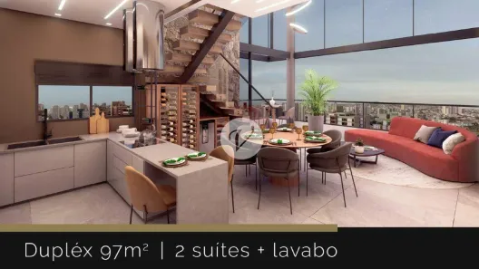 Apartamento com 2 Quartos à venda, 97m² no Campestre, Santo André