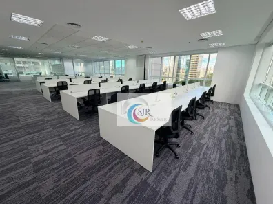 Sala Comercial para alugar, 272m² no Cidade Monções, São Paulo