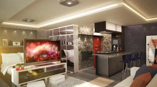 Apartamento com 1 Quarto à venda, 43m² no Floresta, Porto Alegre