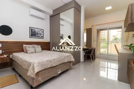 Apartamento com 1 Quarto para alugar, 34m² no Ribeirânia, Ribeirão Preto
