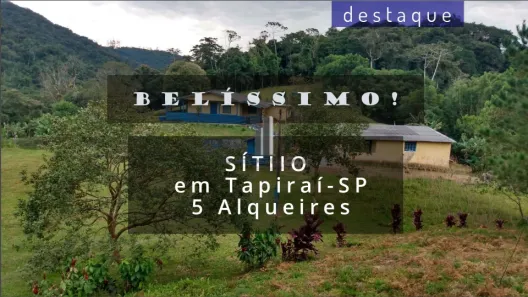 Fazenda/Sítio à venda, 121500m² no , Tapiraí