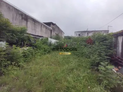 Lote/Terreno à venda, 381m² no Vila Camilópolis, Santo André