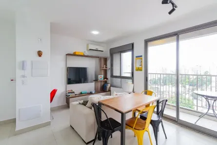 Apartamento com 1 Quarto à venda, 37m² no Santo Amaro, São Paulo