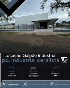 Galpão/Depósito/Armazém com 1 Quarto para alugar, 2378m² no Parque Industrial, Maringá