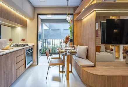 Apartamento com 2 Quartos à venda, 38m² no Lapa de Baixo, São Paulo