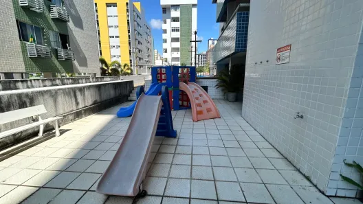 Apartamento com 3 Quartos para alugar, 80m² no Tambaú, João Pessoa
