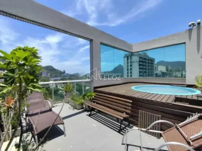 Apartamento com 3 Quartos à venda, 173m² no Humaitá, Rio de Janeiro