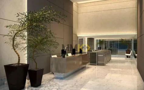 Sala Comercial para alugar, 42m² no Vila Mathias, Santos