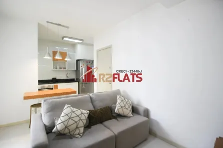 Flat com 1 Quarto para alugar, 40m² no Vila Olímpia, São Paulo