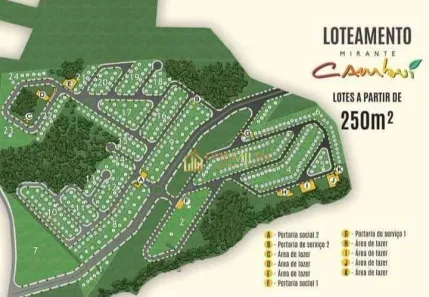 Lote/Terreno à venda, 250m² no Putim, São José dos Campos