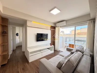 Apartamento com 1 Quarto para alugar, 47m² no Ponta da Praia, Santos