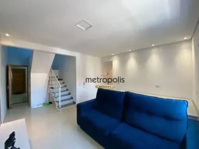 Cobertura com 2 Quartos à venda, 100m² no Vila Scarpelli, Santo André