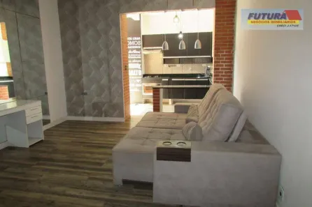 Apartamento com 1 Quarto à venda, 55m² no Itararé, São Vicente