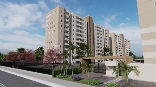 Apartamento com 2 Quartos à venda, 47m² no Jardim Gurilândia, Taubaté