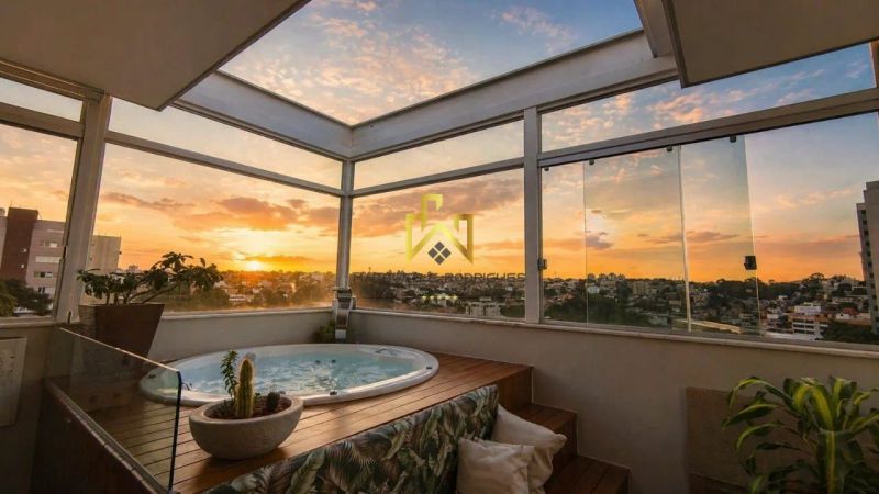 Cobertura com 3 quartos — Santa Branca, Belo Horizonte
