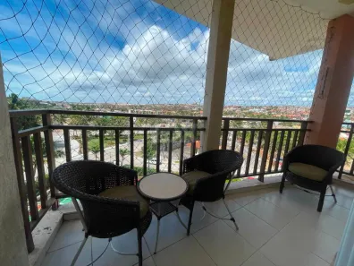 Apartamento com 2 Quartos para alugar, 58m² no Porto das Dunas, Aquiraz