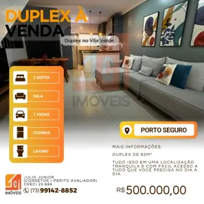 Casa de Condomínio com 2 Quartos à venda, 92m² no , Porto Seguro