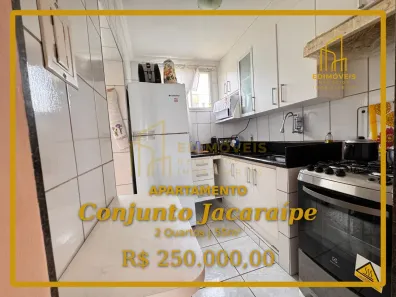 Apartamento com 2 Quartos à venda, 55m² no Conjunto Jacaraípe, Serra