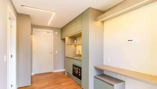 Apartamento com 1 Quarto para alugar, 27m² no Campo Belo, São Paulo