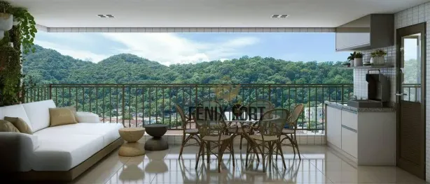 Apartamento com 3 Quartos à venda, 125m² no Canto do Forte, Praia Grande