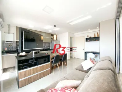 Apartamento com 1 Quarto à venda, 57m² no Gonzaga, Santos