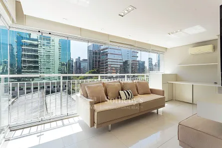 Apartamento com 1 Quarto para alugar, 54m² no Vila Nova Conceição, São Paulo